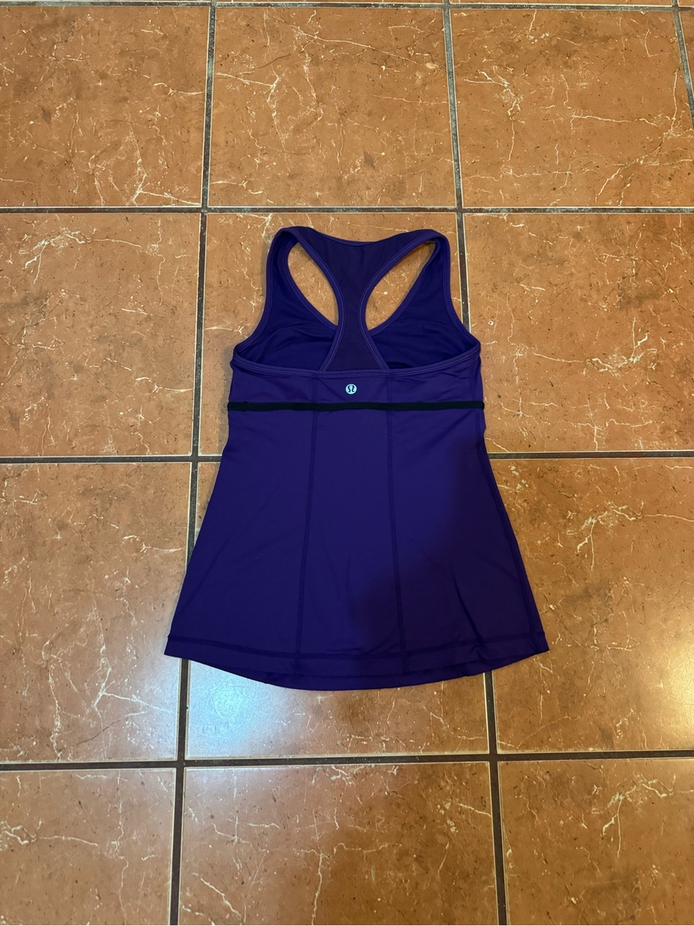 lululemon athletica Purple Racerback Tank Top